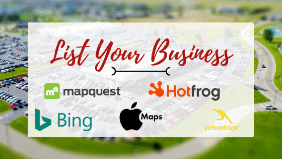 List Your Car Dealership In Directories graphic