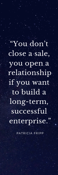 Sales Quote by Patricia Fripp